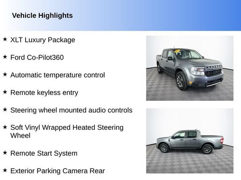 Used 2024 Ford Maverick XLT w/ XLT Luxury Package AWD/4WD image 2