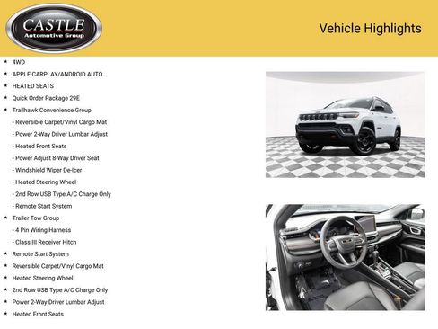 Used 2023 Jeep Compass Trailhawk w/ Trailhawk Convenience Group image 3