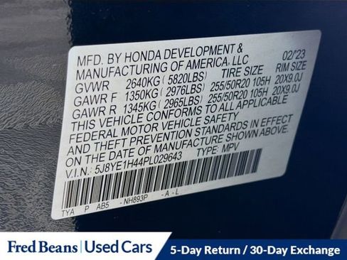 Used 2023 Acura MDX SH-AWD w/ Technology Package image 34