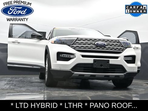 Used 2021 Ford Explorer Limited w/ Hybrid Equipment Group 310A RWD image 39