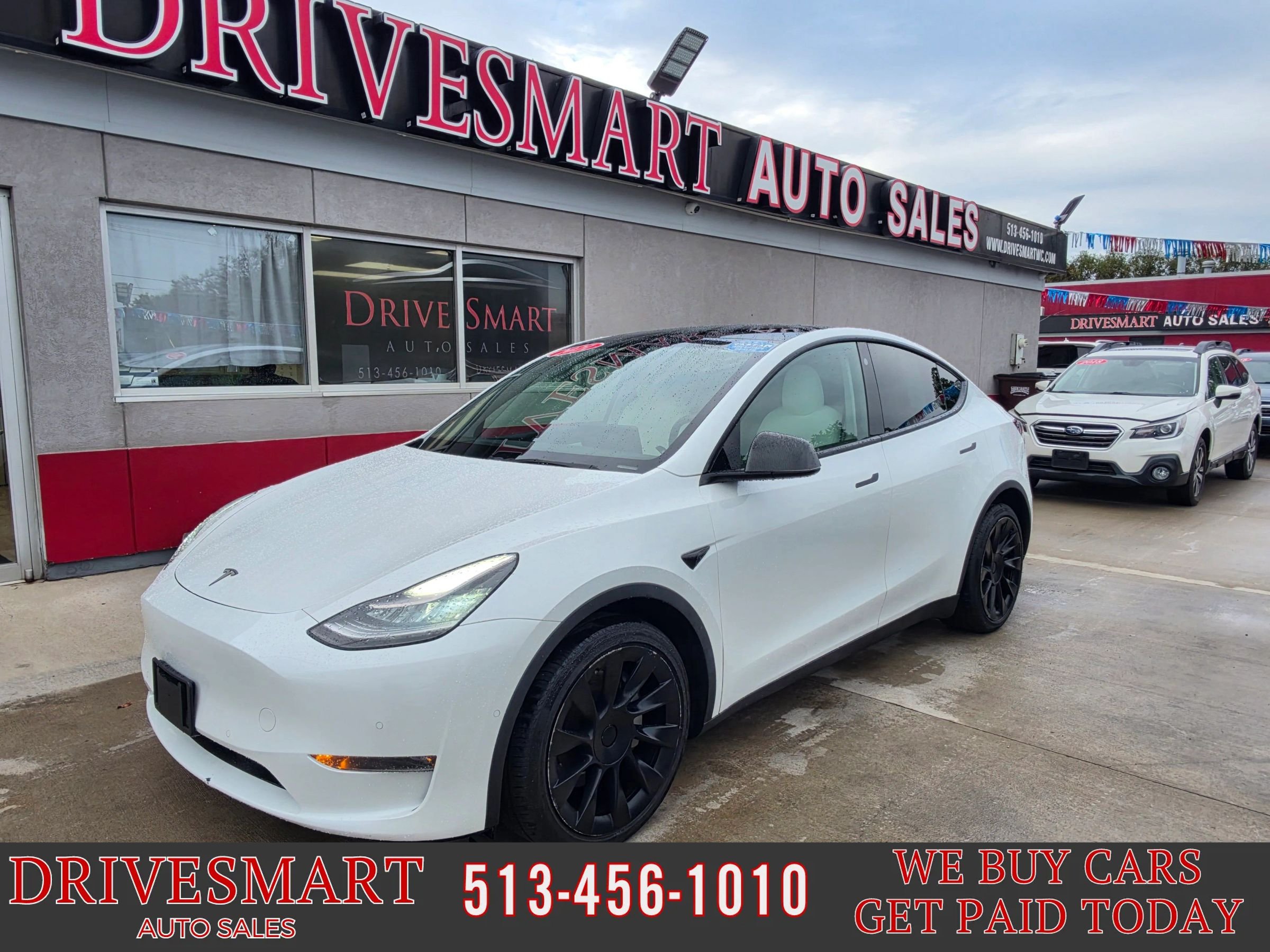 Used 2021 Tesla Model Y Long Range AWD/4WD image 1