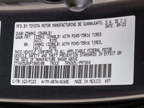 Used 2023 Toyota Tacoma SR5 image 32