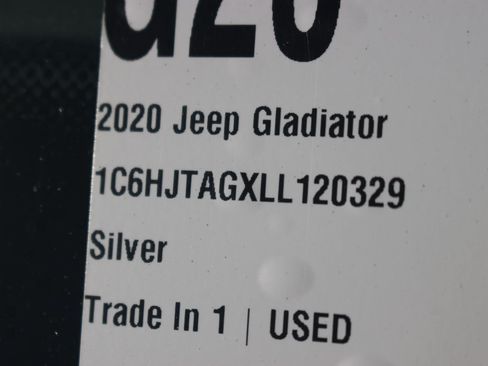 Used 2020 Jeep Gladiator Sport w/ Quick Order Package 24S AWD/4WD image 36