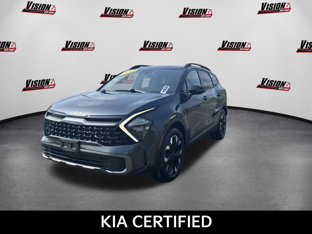 Certified 2023 Kia Sportage X-Line w/ X-Line Premium Package AWD/4WD 360° Tour