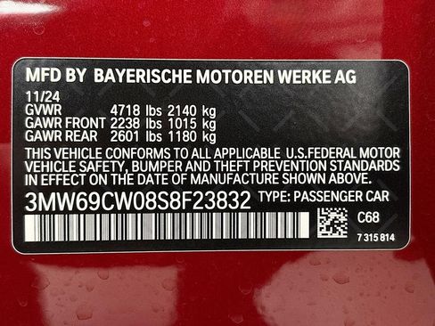 Used 2025 BMW 330i Sedan w/ M Sport Package RWD image 27