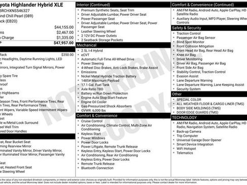 Used 2022 Toyota Highlander XLE image 18