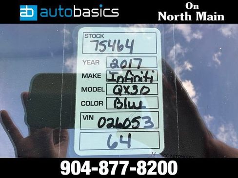 Used 2017 INFINITI QX30 Sport w/ Sport Leather Package FWD image 35