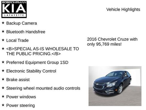 Used 2016 Chevrolet Cruze LT FWD image 7