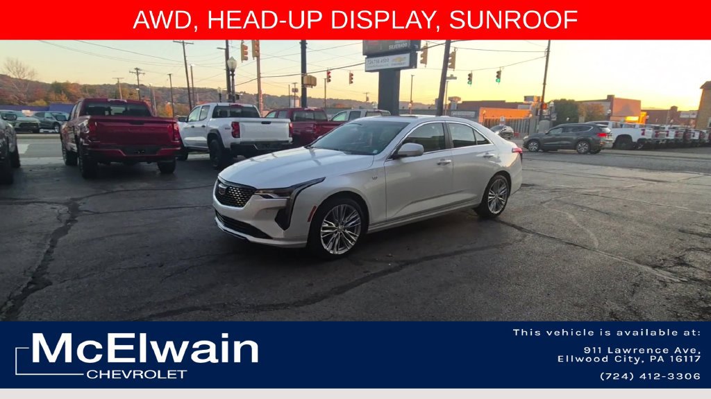 Used 2024 Cadillac CT4 Premium Luxury w/ Technology Package AWD/4WD image 5
