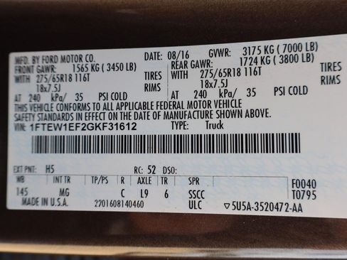 Used 2016 Ford F150 XLT w/ Equipment Group 301A Mid AWD/4WD image 37
