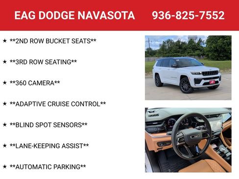 New 2026 Jeep Grand Cherokee L Summit w/ Obsidian Package AWD/4WD image 8