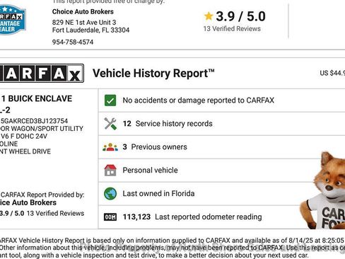 Used 2011 Buick Enclave CXL image 2