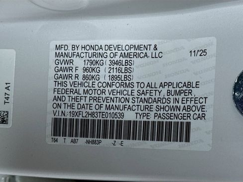 New 2026 Honda Civic Sport image 29