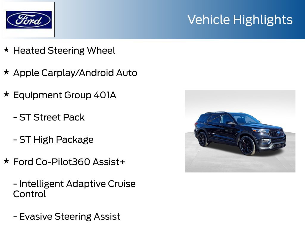 Certified 2023 Ford Explorer ST w/ Equipment Group 401A AWD/4WD image 19