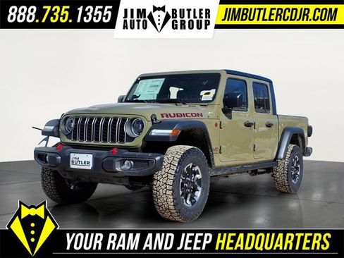 New 2026 Jeep Gladiator Rubicon w/ Steel Power Dome Hood Package AWD/4WD image 1