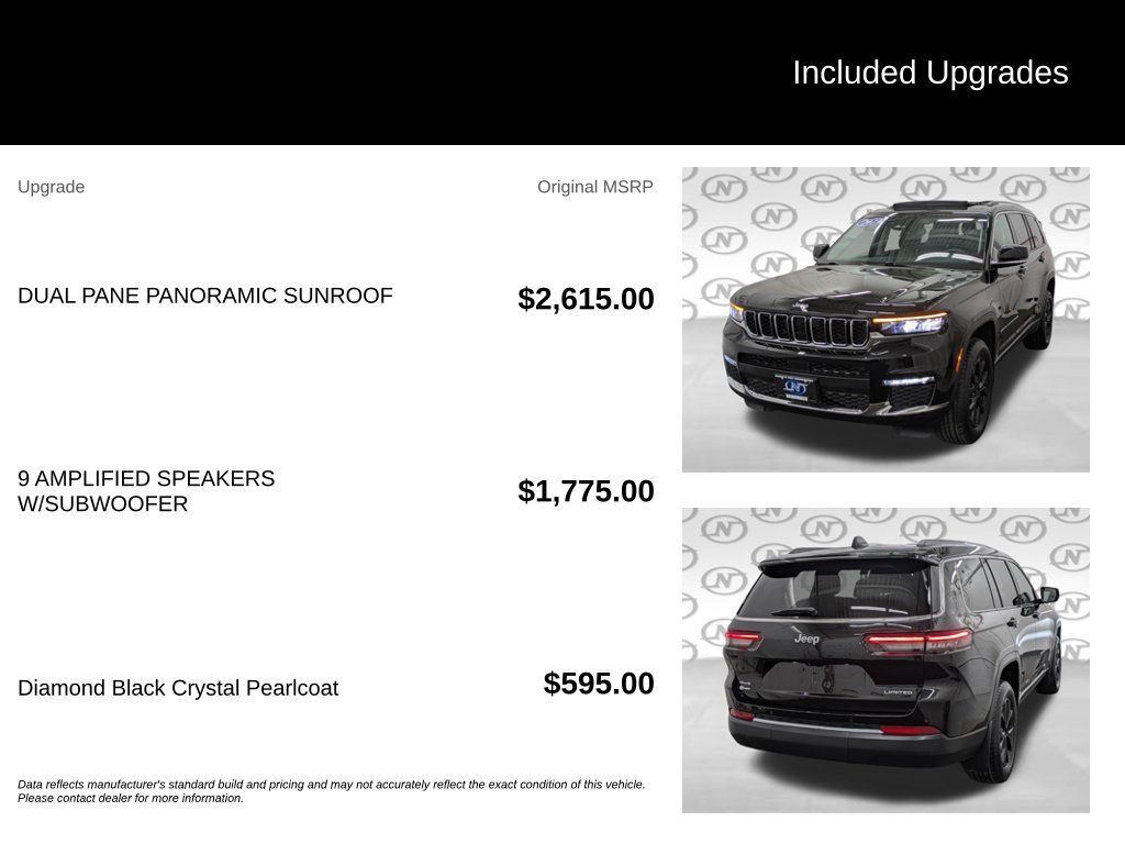Used 2023 Jeep Grand Cherokee L Limited AWD/4WD image 3