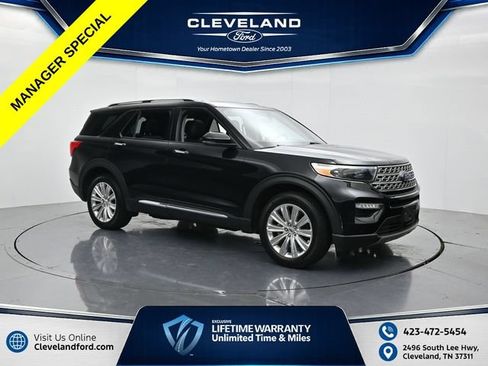 Certified 2023 Ford Explorer Limited w/ Limited Technology Package AWD/4WD image 1