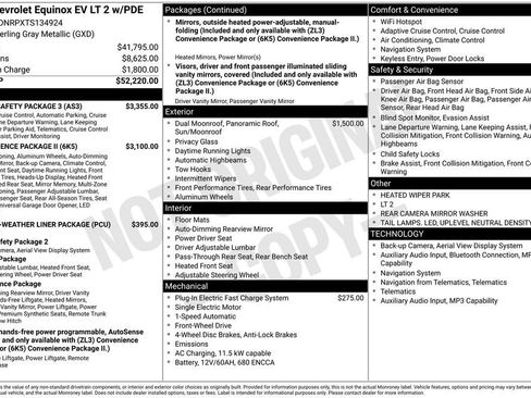 New 2026 Chevrolet Equinox EV LT w/ Active Safety Package 3 FWD image 11