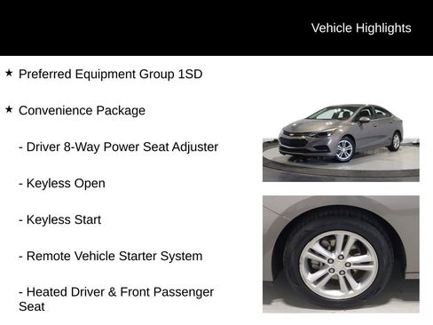 Used 2018 Chevrolet Cruze LT w/ Convenience Package image 7