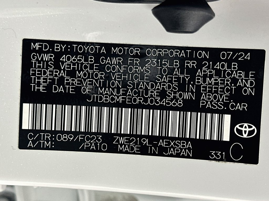 Certified 2024 Toyota Corolla SE w/ SE Package FWD image 31