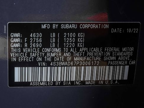 Used 2023 Subaru Legacy Premium image 28