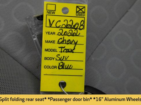 Certified 2022 Chevrolet Trax LS w/ Tint and Cruise Package image 29