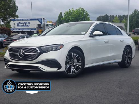 Used 2024 Mercedes-Benz E 350 4MATIC Sedan image 1