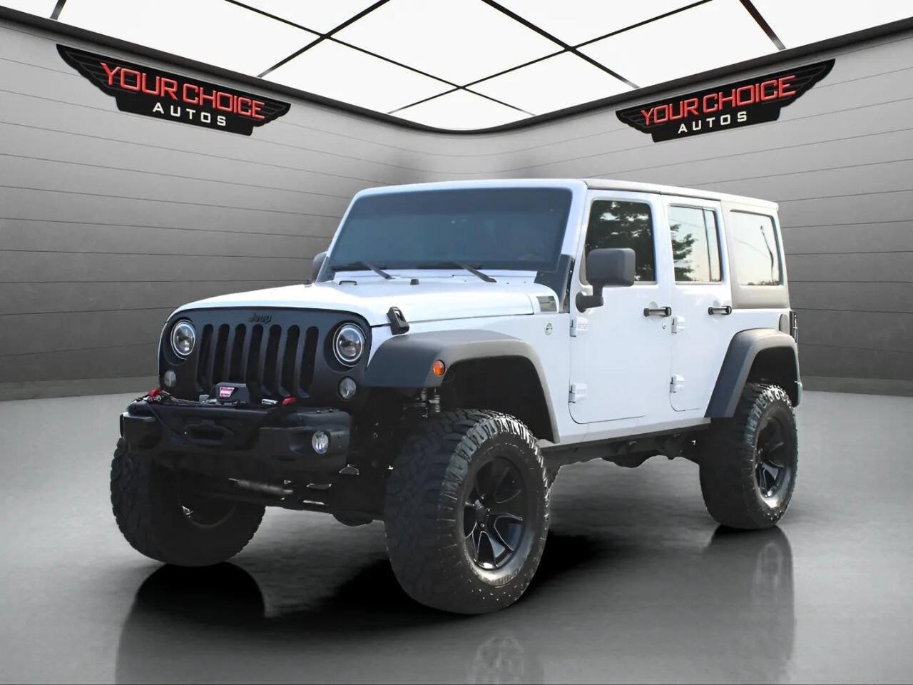 Used 2017 Jeep Wrangler Unlimited Sport w/ Quick Order Package 24S AWD/4WD image 1