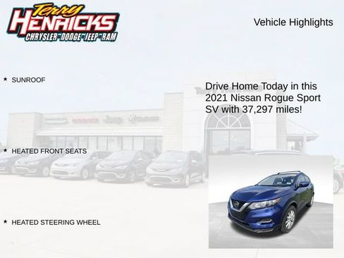 Used 2021 Nissan Rogue Sport SV AWD/4WD image 4