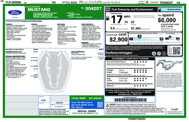 New 2026 Ford Mustang Dark Horse w/ Dark Horse Handlin Package RWD image 23