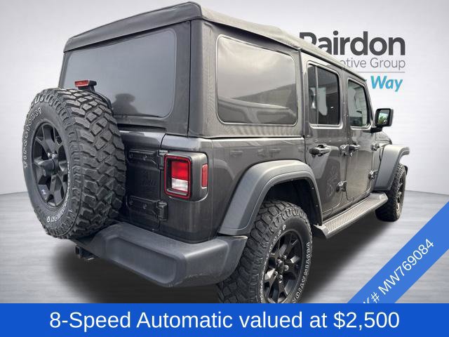 Used 2021 Jeep Wrangler Unlimited Sport AWD/4WD image 4