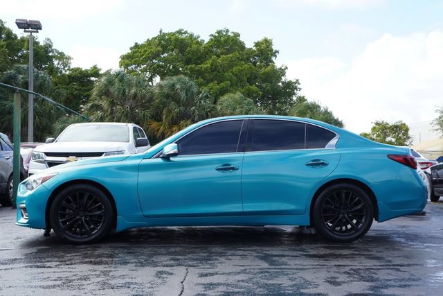 Used 2019 INFINITI Q50 Luxe w/ Essential Package (3.0T Luxe) AWD/4WD image 4