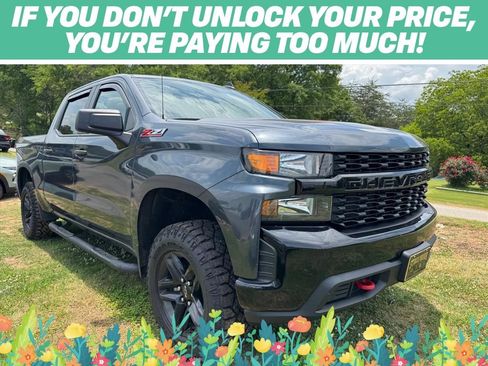 Used 2021 Chevrolet Silverado 1500 Custom Trail Boss AWD/4WD image 1