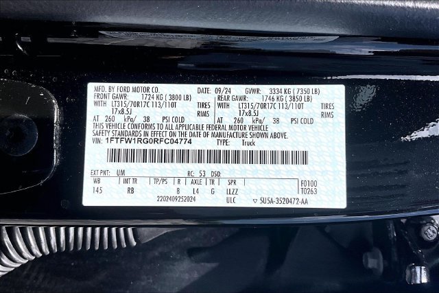 Used 2024 Ford F150 Raptor AWD/4WD image 20