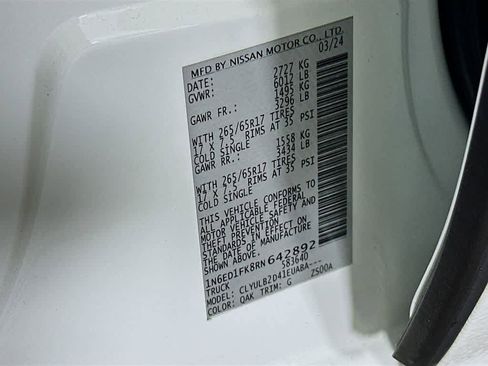 Used 2024 Nissan Frontier SV w/ Technology Package image 22