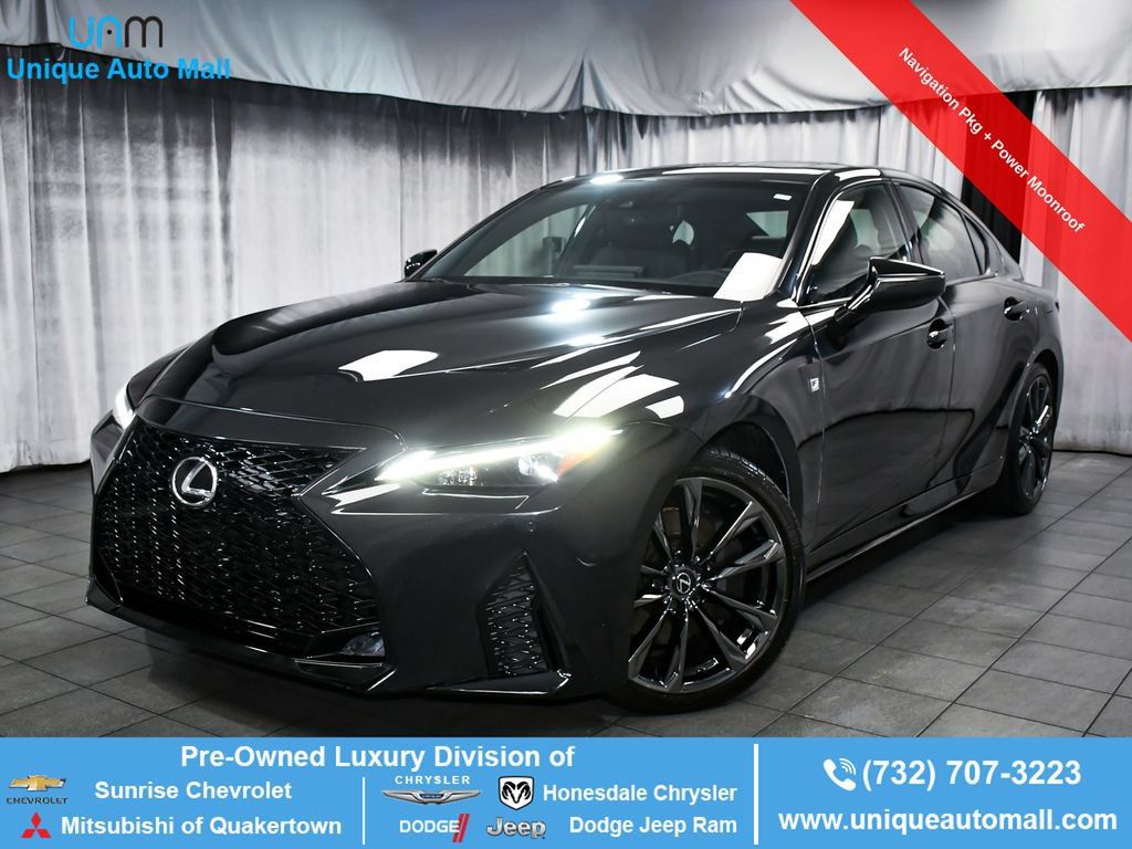 Used 2025 Lexus IS 350 F Sport w/ Navigation Package AWD/4WD image 1