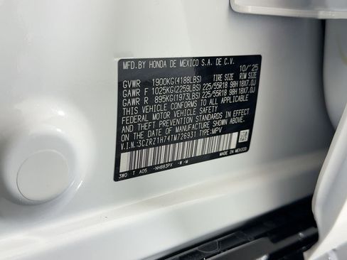 New 2026 Honda HR-V EX-L image 19