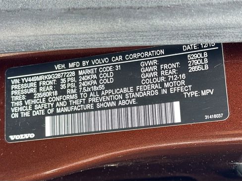 Used 2016 Volvo XC60 T6 w/ Proximity Package image 33