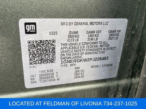 Certified 2023 Chevrolet Traverse LT image 10