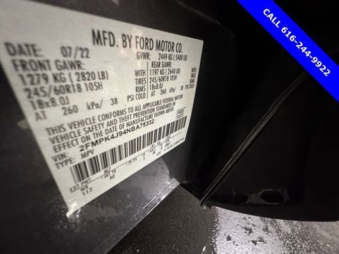 Used 2022 Ford Edge SEL w/ Sport Appearance Package image 27