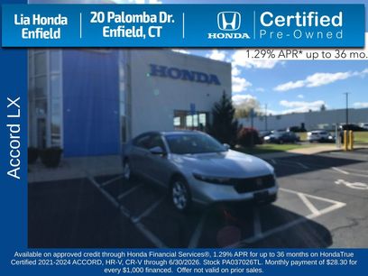 Certified 2023 Honda Accord LX