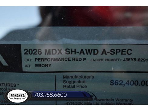 New 2026 Acura MDX A-Spec image 39