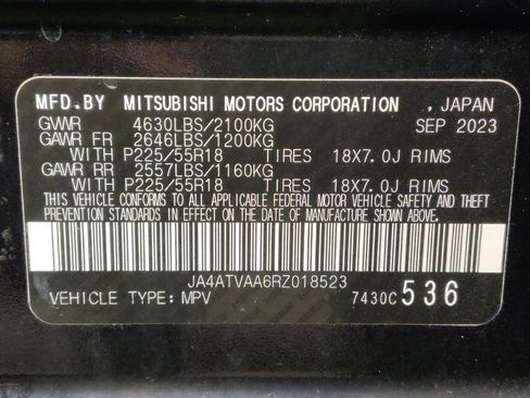 Used 2024 Mitsubishi Eclipse Cross LE AWD/4WD image 33