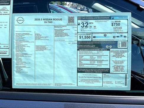 New 2026 Nissan Rogue SV FWD image 12