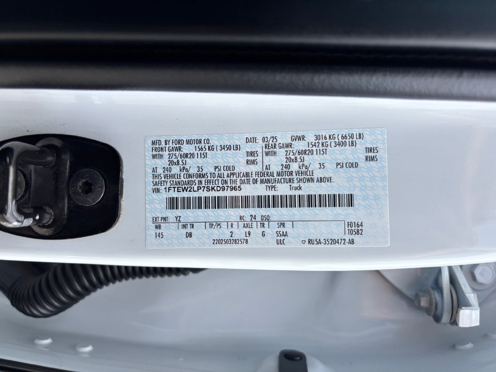 Used 2025 Ford F150 STX w/ Equipment Group 200A AWD/4WD image 30