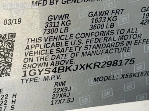 Used 2019 Cadillac Escalade Luxury image 40