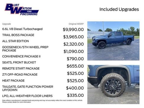 Used 2025 Chevrolet Silverado 2500 LT w/ Trail Boss Package AWD/4WD image 3