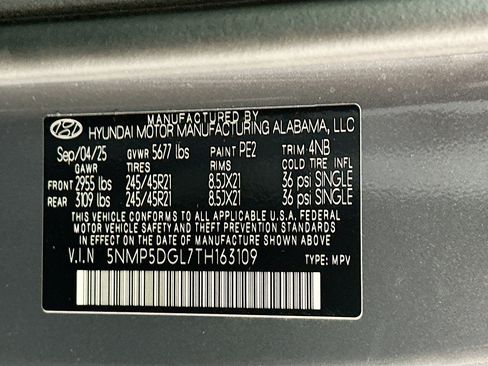 New 2026 Hyundai Santa Fe Calligraphy image 32