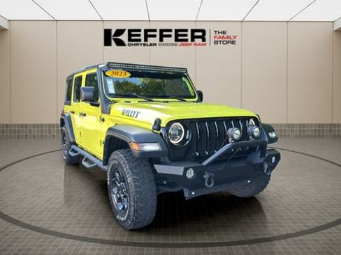 Certified 2023 Jeep Wrangler Unlimited Sport AWD/4WD image 8