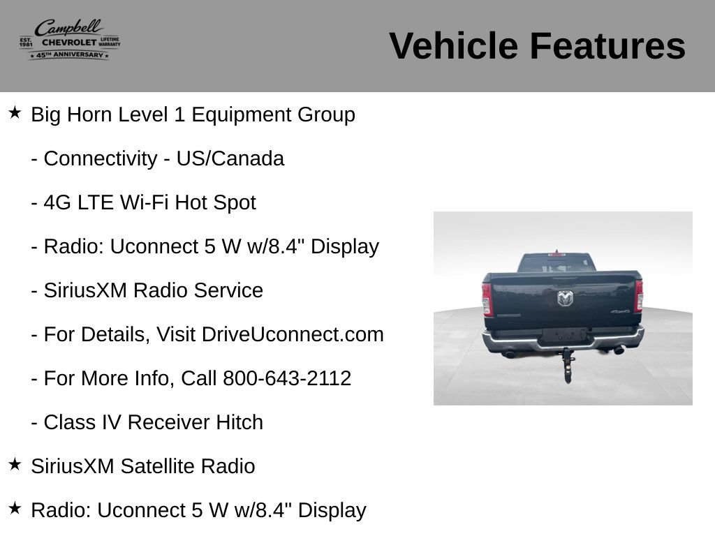 Used 2024 RAM 1500 Big Horn AWD/4WD image 21